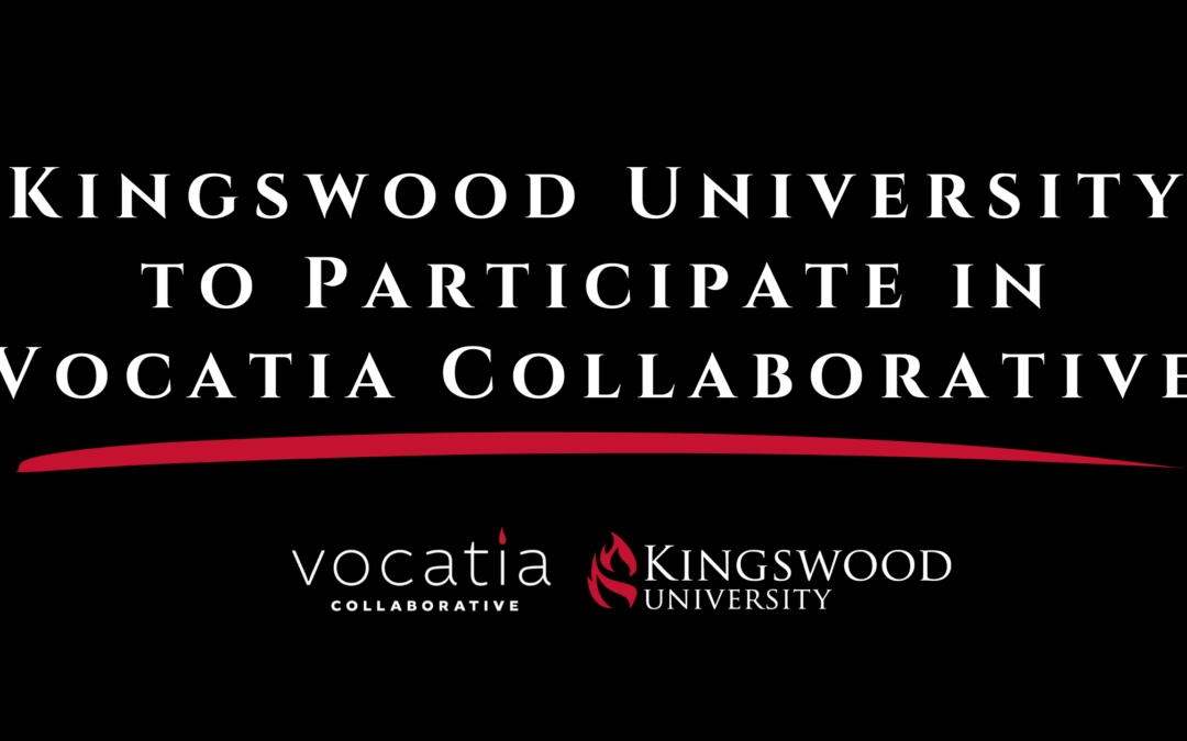 Kingswood University to Participate in Vocatia Collaborative