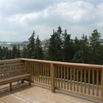 View from Tom Philippe deck looking over the Kennebecasis River